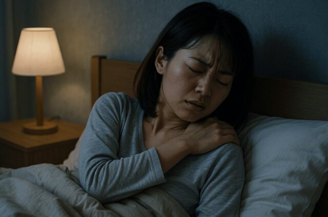 肩こり　睡眠　宮崎