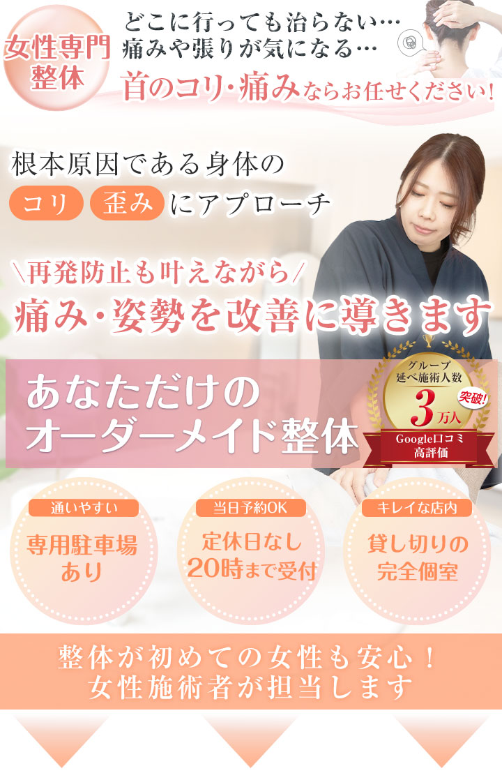 首こり（首の痛み）TOP